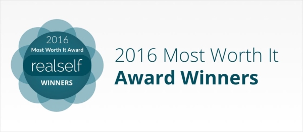 RealSelf's 2016 Most Worth It Award Winners