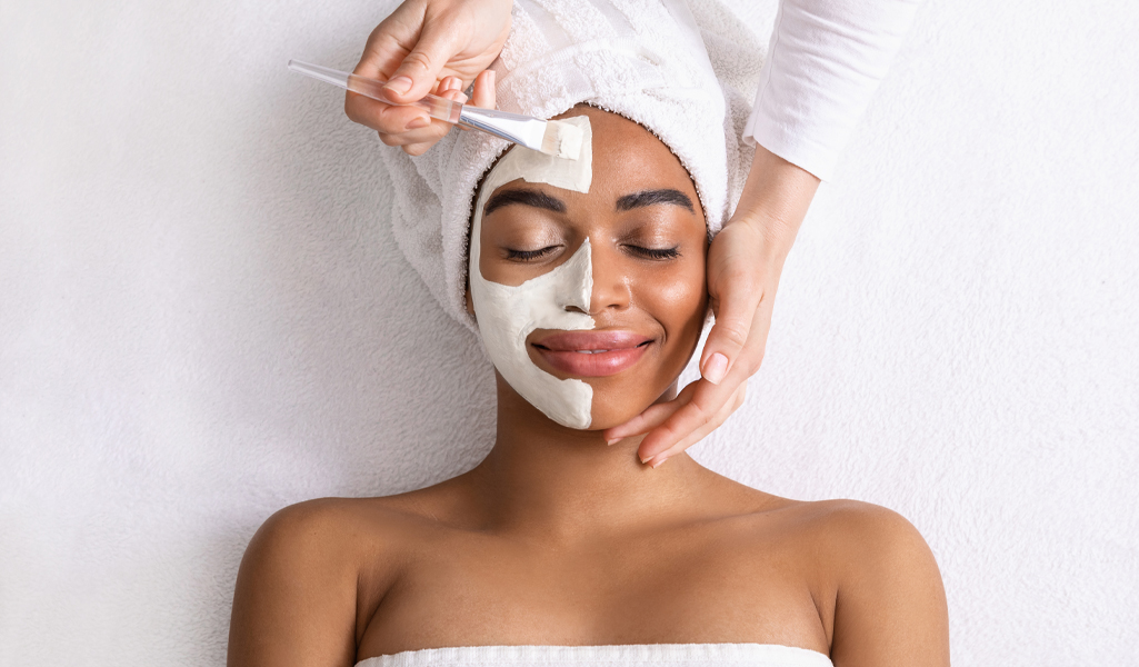 Radiant, glowing skin after a HydraFacial treatment at BioSpa